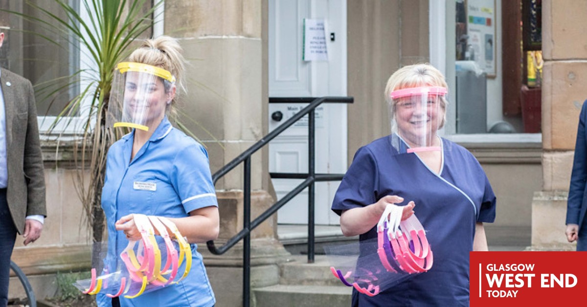 'Kelvinside staff are doing an amazing job manufacturing protective