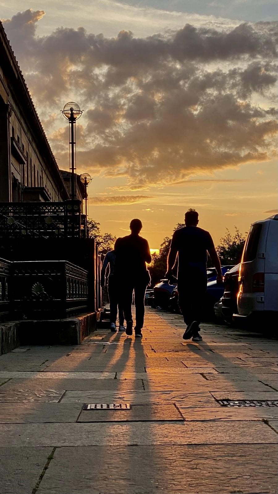 Sunset. Great Western Terrace. 2021