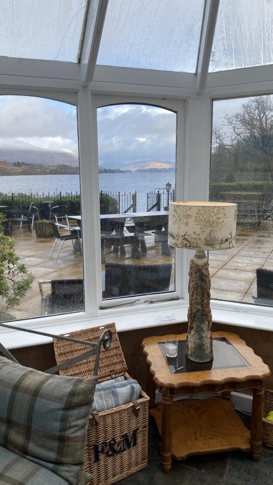 Diners' view.