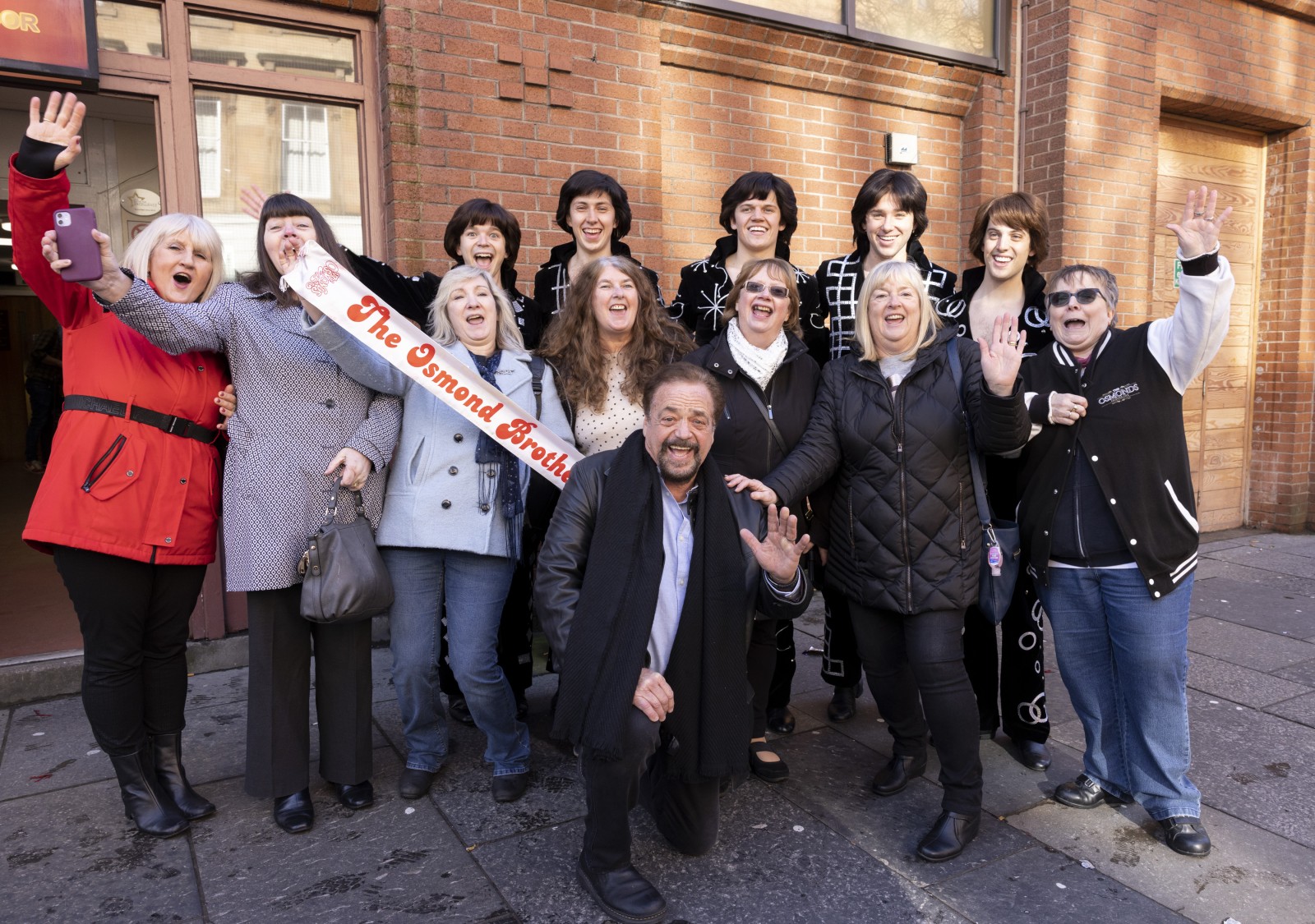 WORLD PREMIERE OF THE OSMONDS: A NEW MUSICALPicturedJay Osmond meets fans at The King Theatre in Glasgow.THE OSMONDS: A New Musical with story by Jay Osmond tells the true story of the five brothers from Utah who were pushed into the spotlight as children and went on to create smash hits, decade after decade.  From their star residency on The Andy Williams Show from 1962 to 1969, to pop stars and ‘Osmondmania’ from 1971 to 1975, to the arrival of The Donny & Marie Show, a popular variety TV show, from 1976 to 1979, The Osmonds lived a remarkable life recording chart-topping albums, selling out vast arena concerts and making record-breaking TV shows - until one bad decision cost them everything. Photograph by Martin Shields Tel 07572 457000www.martinshields.com© Martin Shields