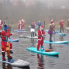 Leading the charge. Photo: Matthew Hurding / Glasgow Paddleboard Co