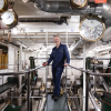 Colin Dykes worked for 40 years at a builders merchant before taking to the water in retirement. Photograph: Martin Shields