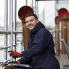 Deck Hand Omar Farid is part of the team who prepare Waverley to sail. Photograph: Martin Shields