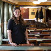 Chief steward Aoife Charles oversees the ship's dining quarters and bars. Photograph: Martin Shields