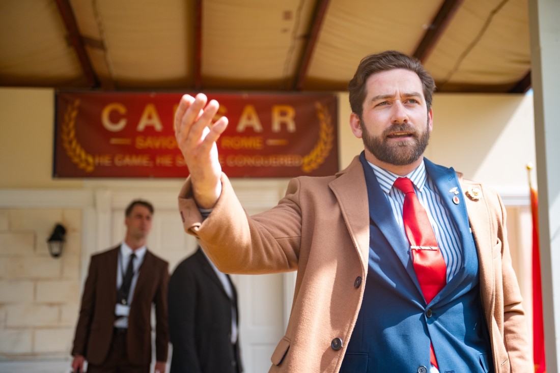 James Boal as Julius Caesar  Picture: Bard in the Botanics