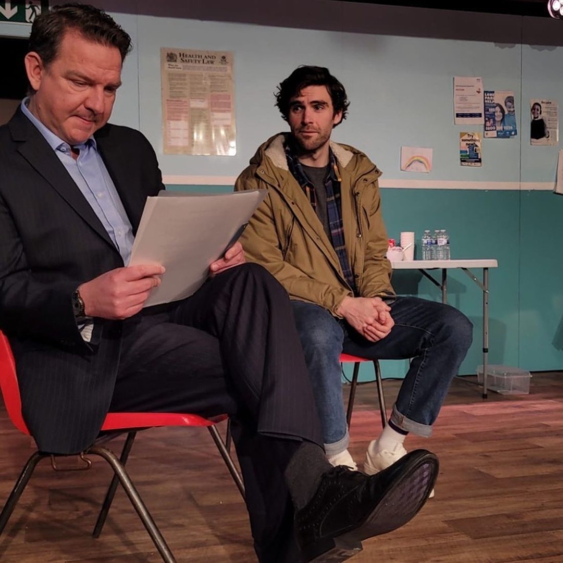 Richard Conlon and Ewan Miller in 'Milkshake'  Picture: Jonny Scott 