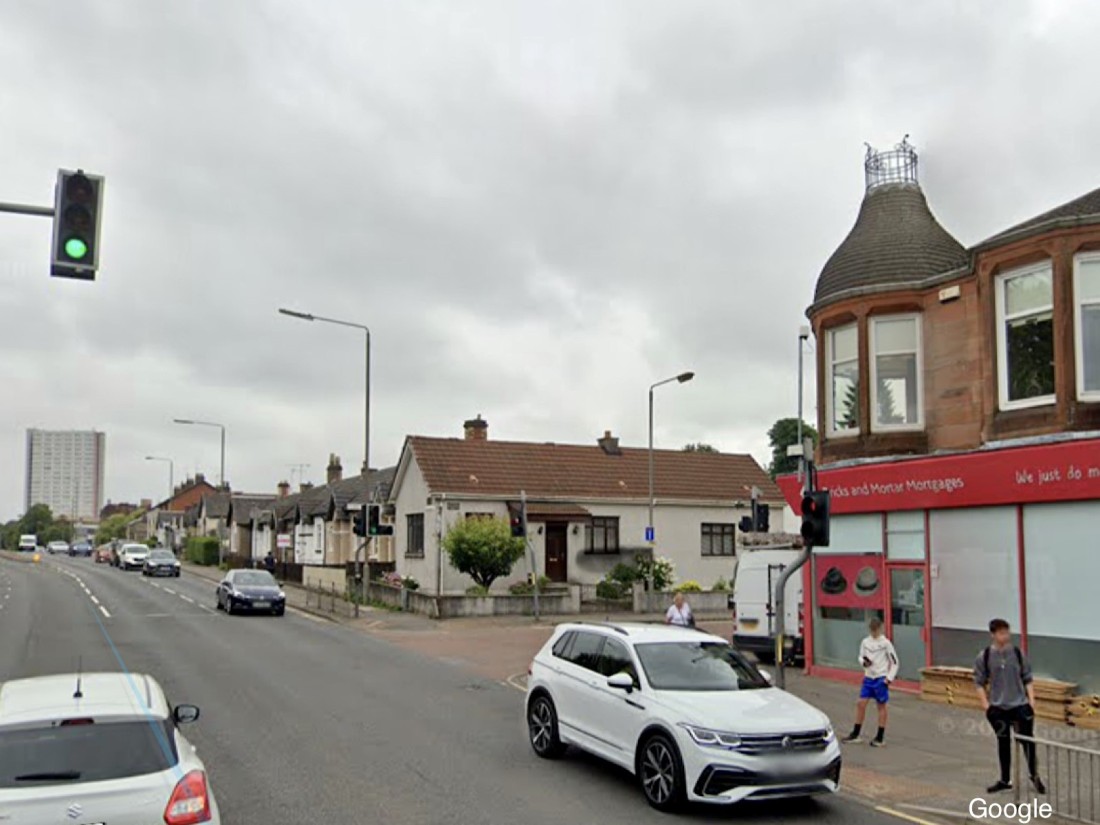 The crossing at the junction of Crow Road and Whittingehame Drive   Picture: Google