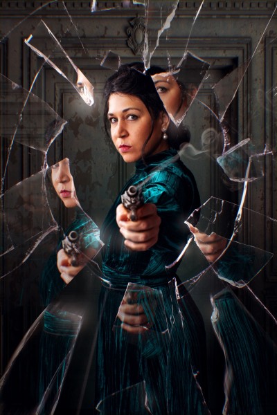 Award-winning actor Nicole Cooper is Hedda Gabler in new version version by Kathy McKean  Picture: Credit: Bard in the Botanics