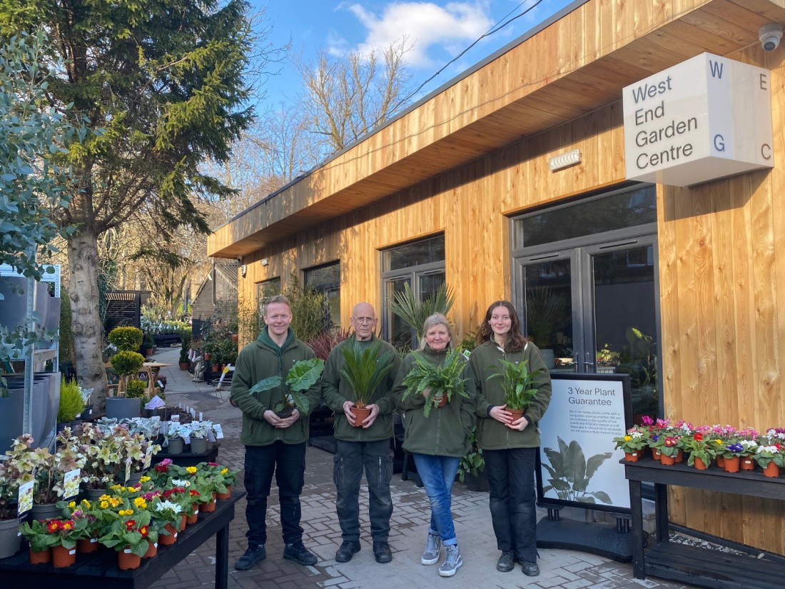New shop opens at West End Garden Centre  Picture: Glasgow West End Today