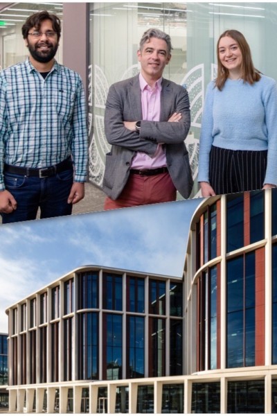 The digital chemistry teams take up position at ARC   Picture: University of Glasgow 