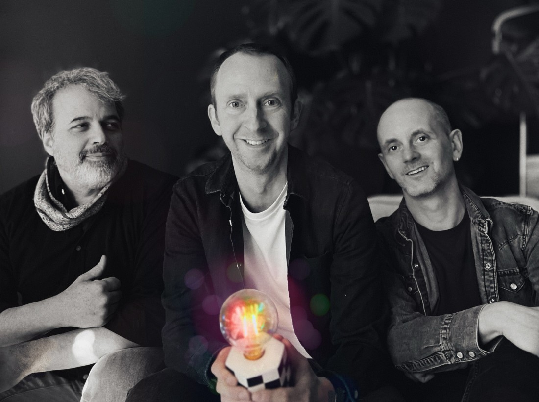 Paul Harrison's group Trio Mágico, featuring Mario Caribé on bass and Stu Brown on drums  Picture: Supplied by Paul Harrison