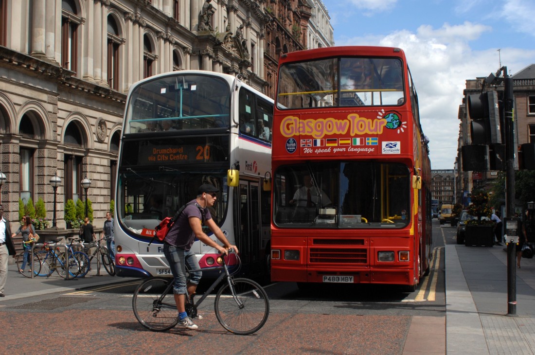 West End will host top cyclists as it did in 2018 for the European Cycling Championships  Picture: Photo: Glasgow West End Today