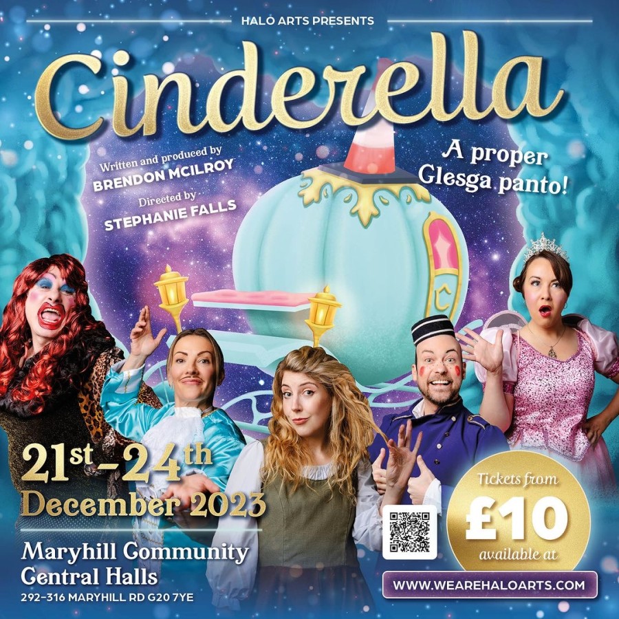 'Cinderella - a Proper Glesga Panto', oh yes it is