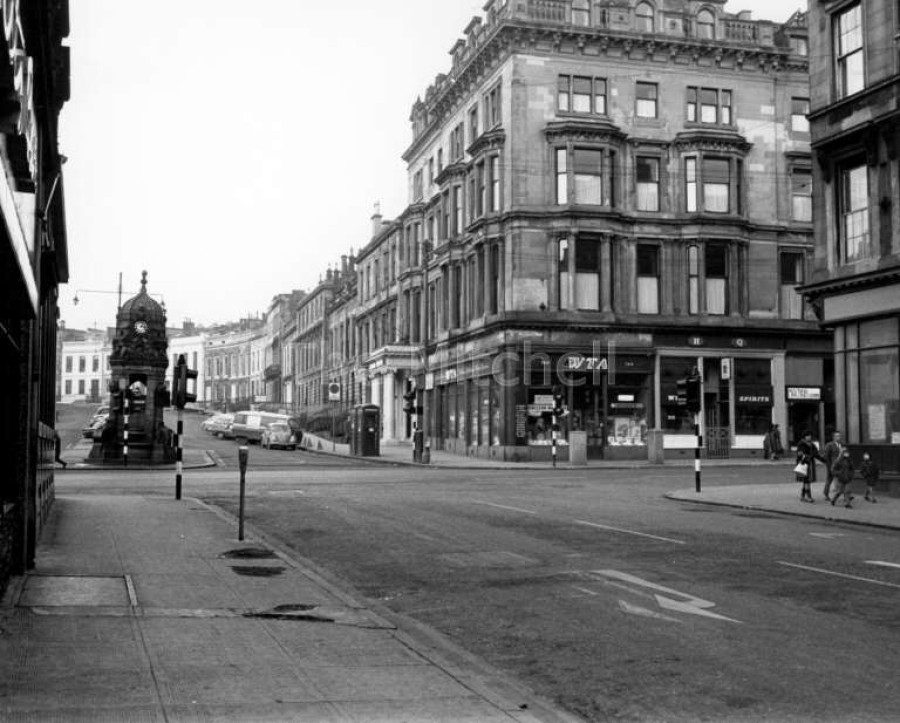 Landmark was outside the Grand Hotel before that building was cleared in 1969 for the M8