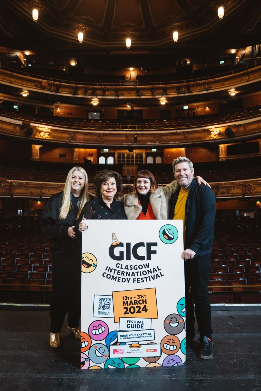 Krista MacDonald, Elaine C Smith, Zara Gladman and Mark Nelson