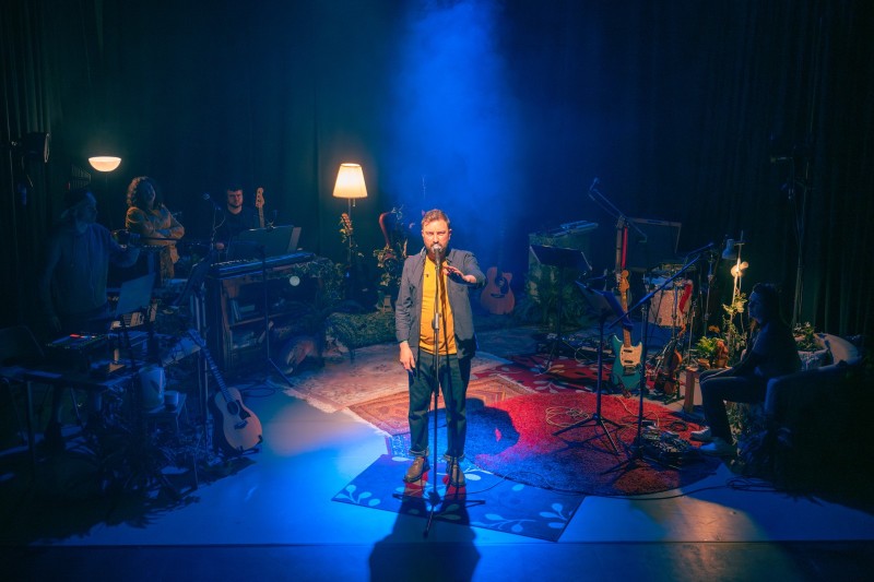 Louis Abbott from Glasgow band Admiral Fallow is among the performers