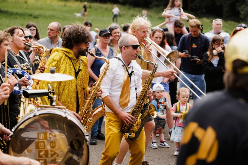 Music in the park. Photo credit: Gavin McCourt