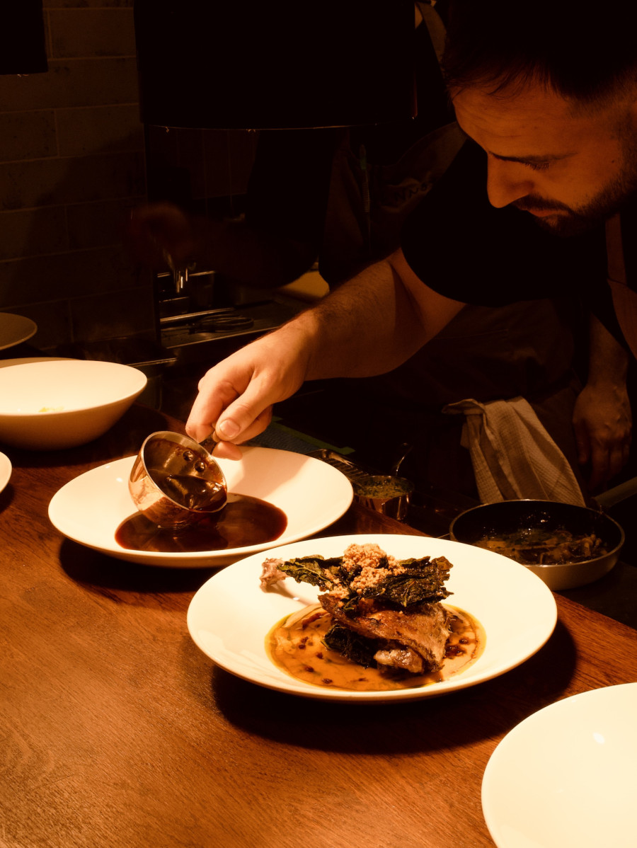 Comfort dining blended with modern fire-based cuisine and global influences