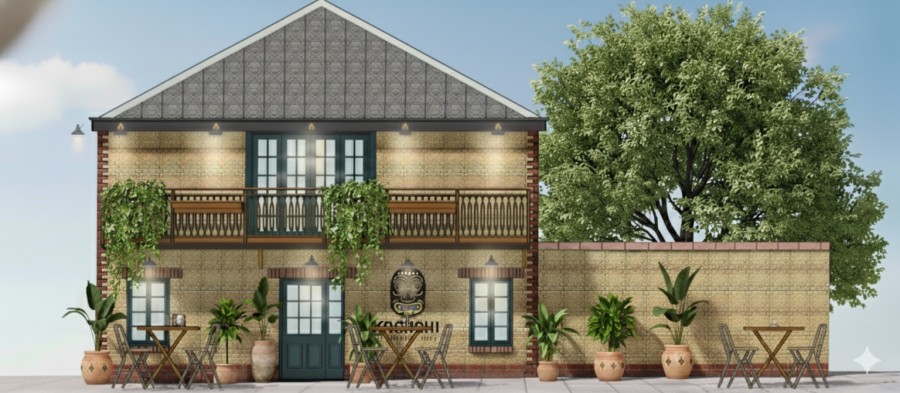 Artrist's impression of how the new restaurant will look