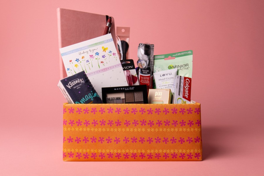 The gifts will be given to women who have been impacted by homelessness.