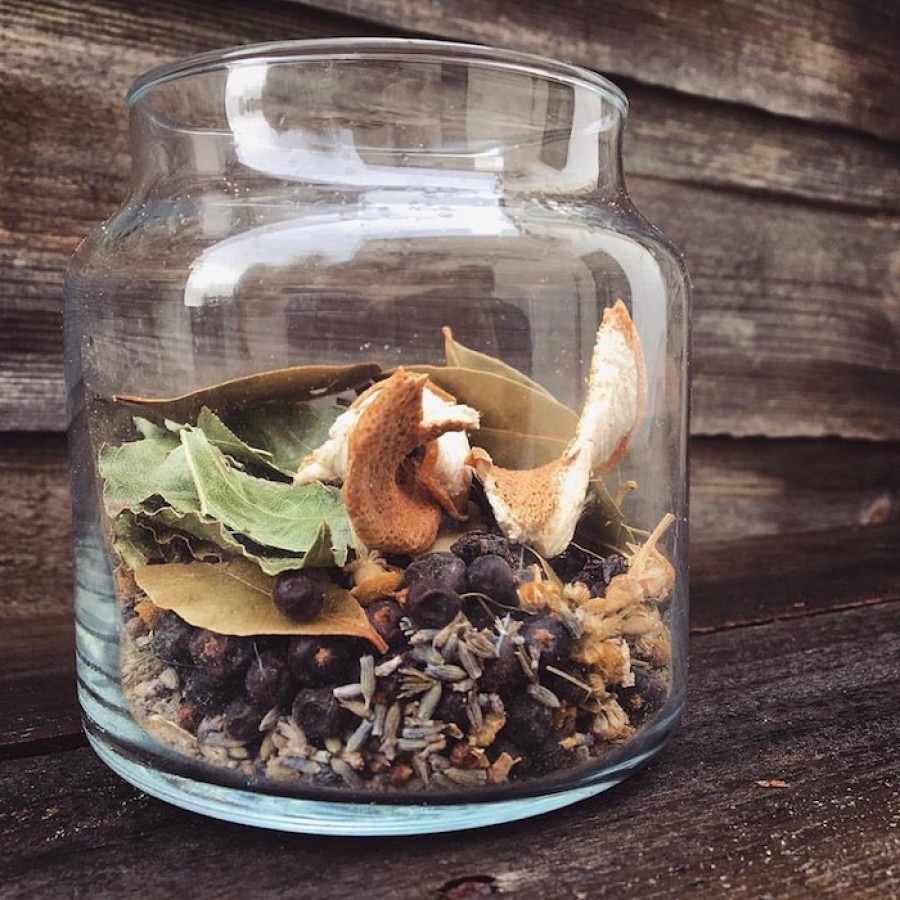 Flavour: the gin uses 14 botanicals including blackberries and dandelion root 