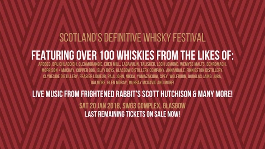  Poster: details of what's in store at the National Whisky Festival