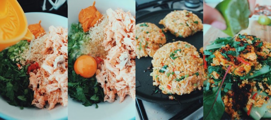  Taking shape: follow the instructions to create the perfect fish cake