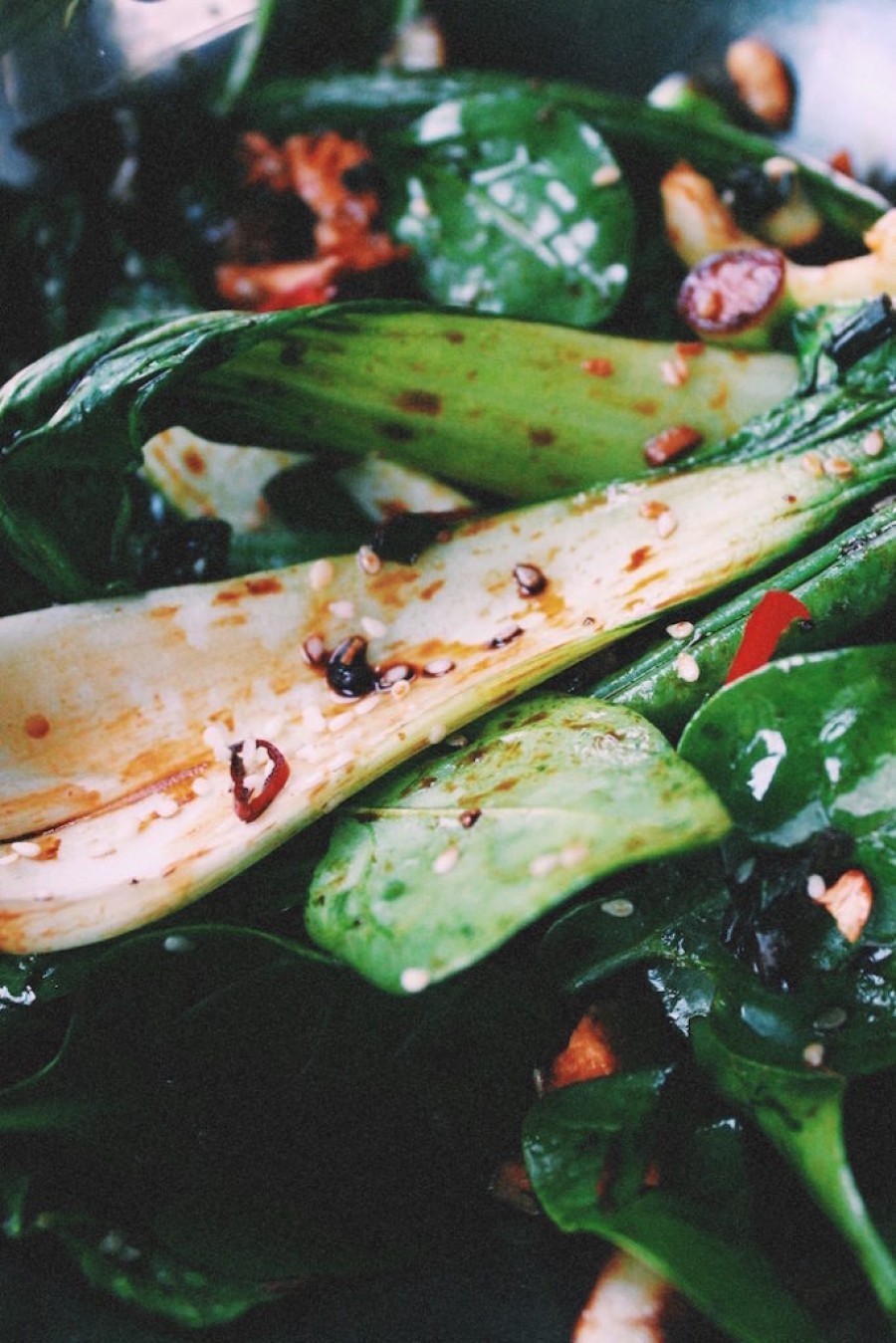  Own version: try preparing the stir-fried vegetables yourself. 