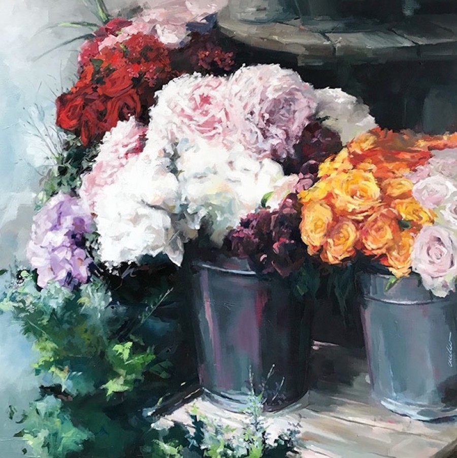  Featured work: "Big Bloomers" by Cecilia Cardiff 