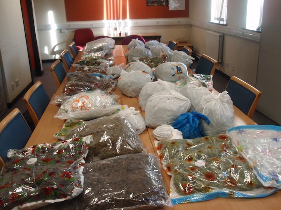  Stash: the drug was contained in bags 