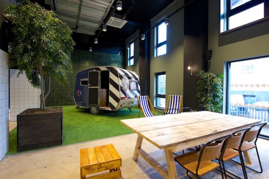 Buzz: the communal space has its own 'Festival' zone where residents can enjoy music and gatherings 