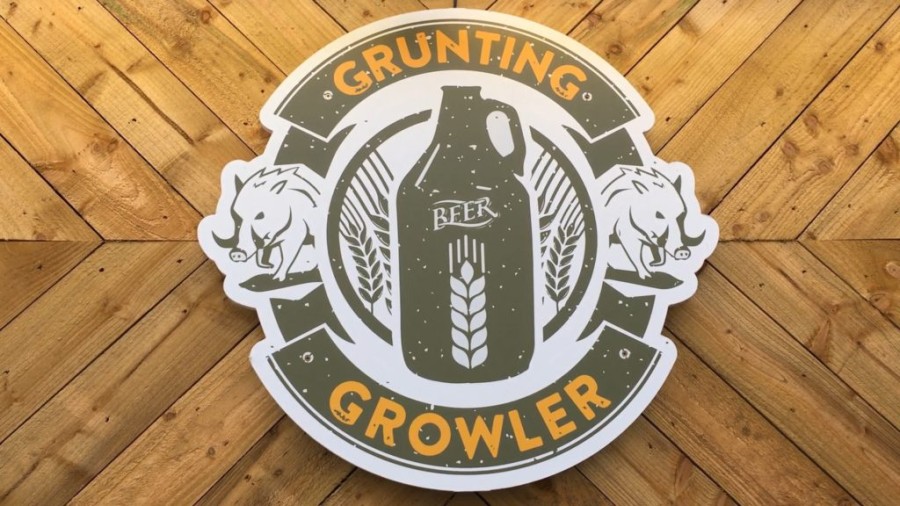  New: Grunting Growler opened up at its base on Old Dumbarton Road last year.