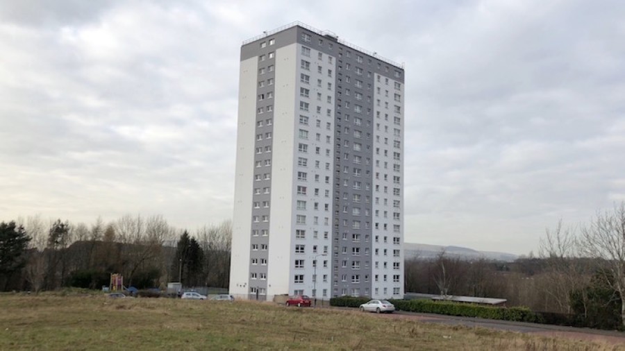  Towering: fictional Craiglang and Osprey Heights is the spiritual home of main characters Jack and Victor 