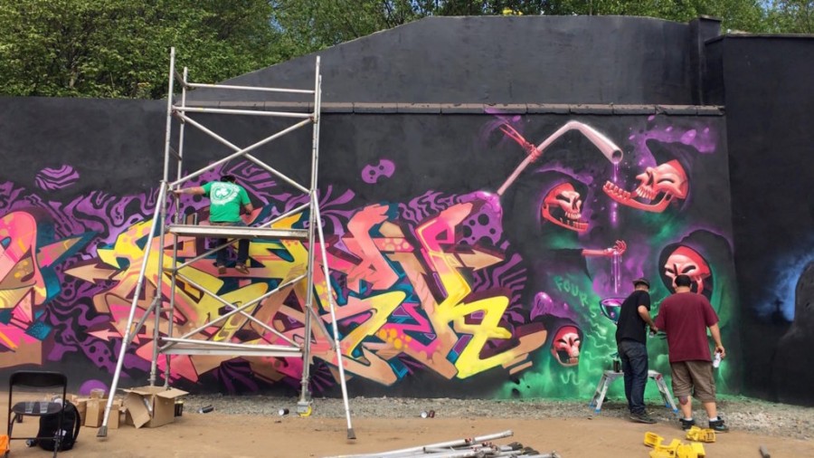  Location: Yardworks took place within the former galvanisers yard adjoining the SW3G studio warehouse in Finnieston.