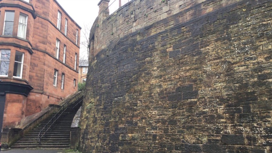  Marvel: Alexander 'Greek' Thomson was commissioned to build the steps and wall in 1870.