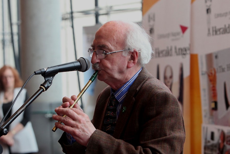  Cathal McConnell plays at week three of the Herald Angels awards in association with Edinburgh Napier at the Festival Theatre. Pic Gordon Terris/The Herald