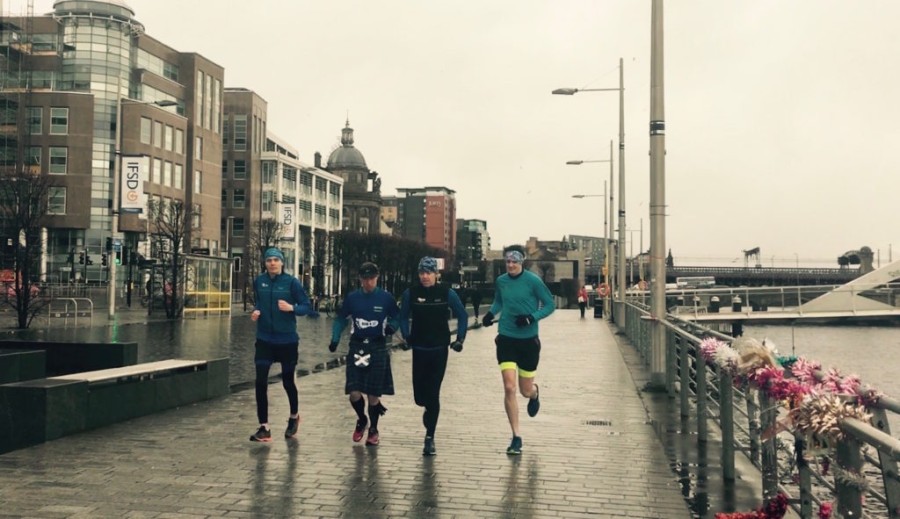  Training: Jay has been assisted by the team at running specialists Run 4 It.