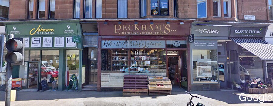 The former Peckham's store on Hyndland Road. Photo: Google.