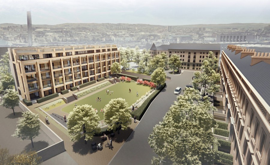 The proposed building has been set back to create more amenity space