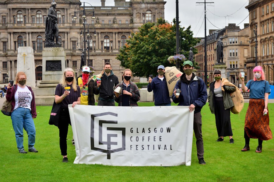 Glasgow Coffee Festival 2020 gets under way in the city. Photo: Kirsty Anderson