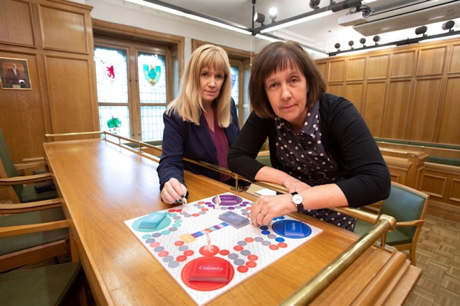  Legally Wed creators Jane Mair & Felicity Belton. Photo credit: Martin Shields