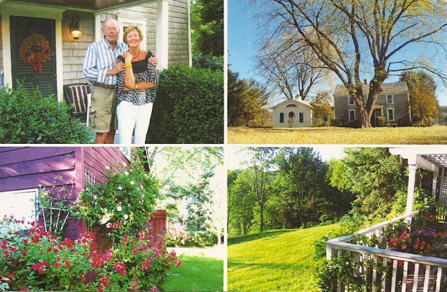  The couple's beloved home Maple Creek in New York state