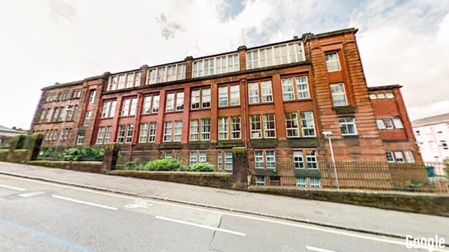  Hyndland: the first minister told pupils they should always strive to better themselves 
