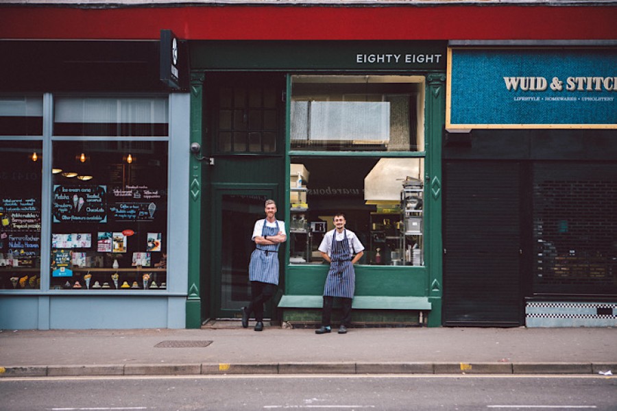  Eight Eight is where West End institution Two Fat Ladies used to be