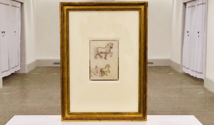  Master: Twelve works by da Vinci are part of the exhibition 