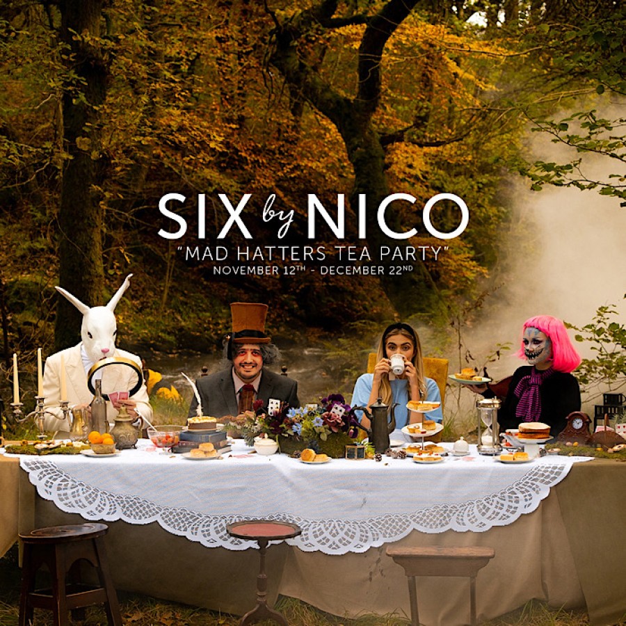  The new theme at Six by Nico is inspired by Alice in Wonderland
