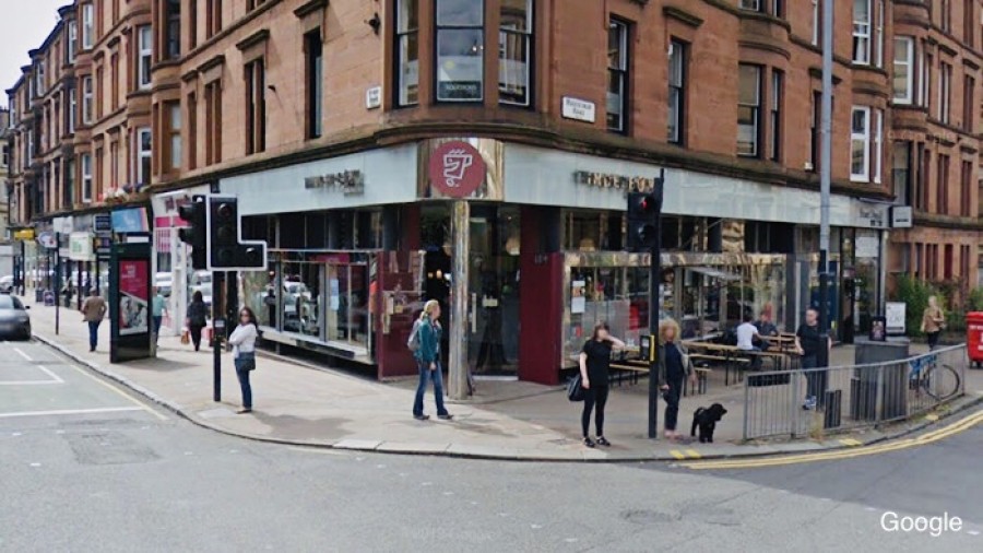  Tinderbox cafe on Byres Road