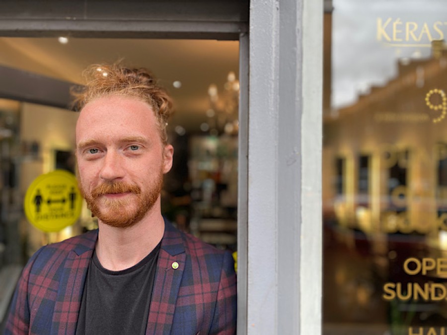 Manager Luke Duggin at Kennedy + Co