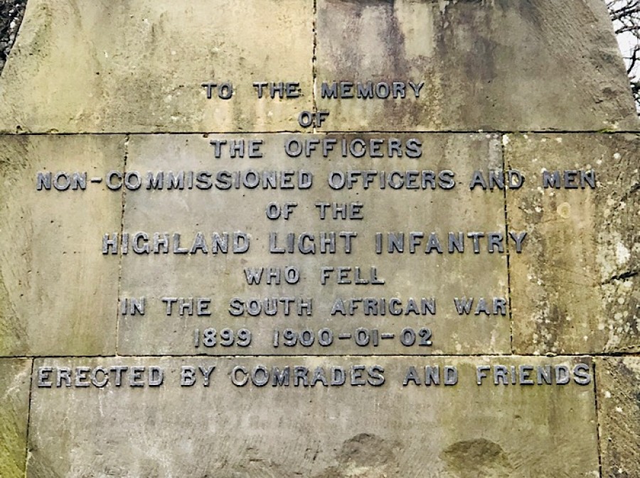  Commissioned: The statue was paid for by colleagues and friends of the soldiers who died