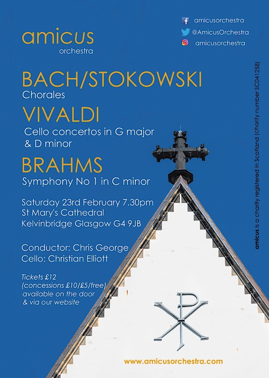  Poster: Saturday's concert at St Mary's Cathedral